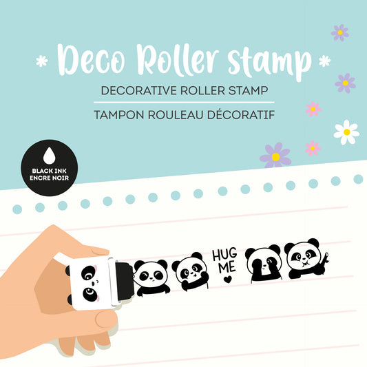 Tampon Rouleau Décoratif Panda