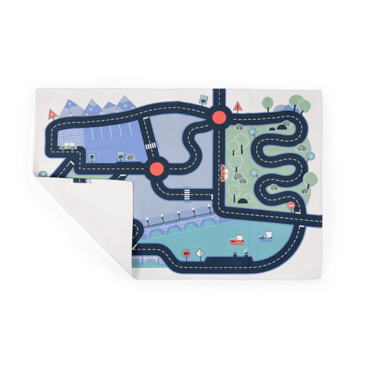 Tapis circuit de voitures "Avenue du Moulin"