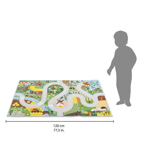 Tapis avec circuit Campagne - Cross Roads