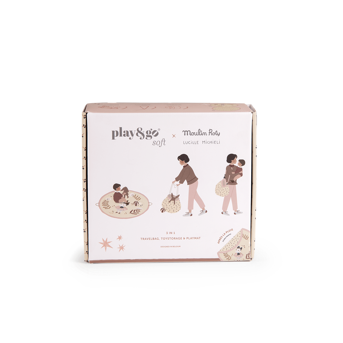 Tapis de jeu & sac de rangement 120 cm Après la pluie
