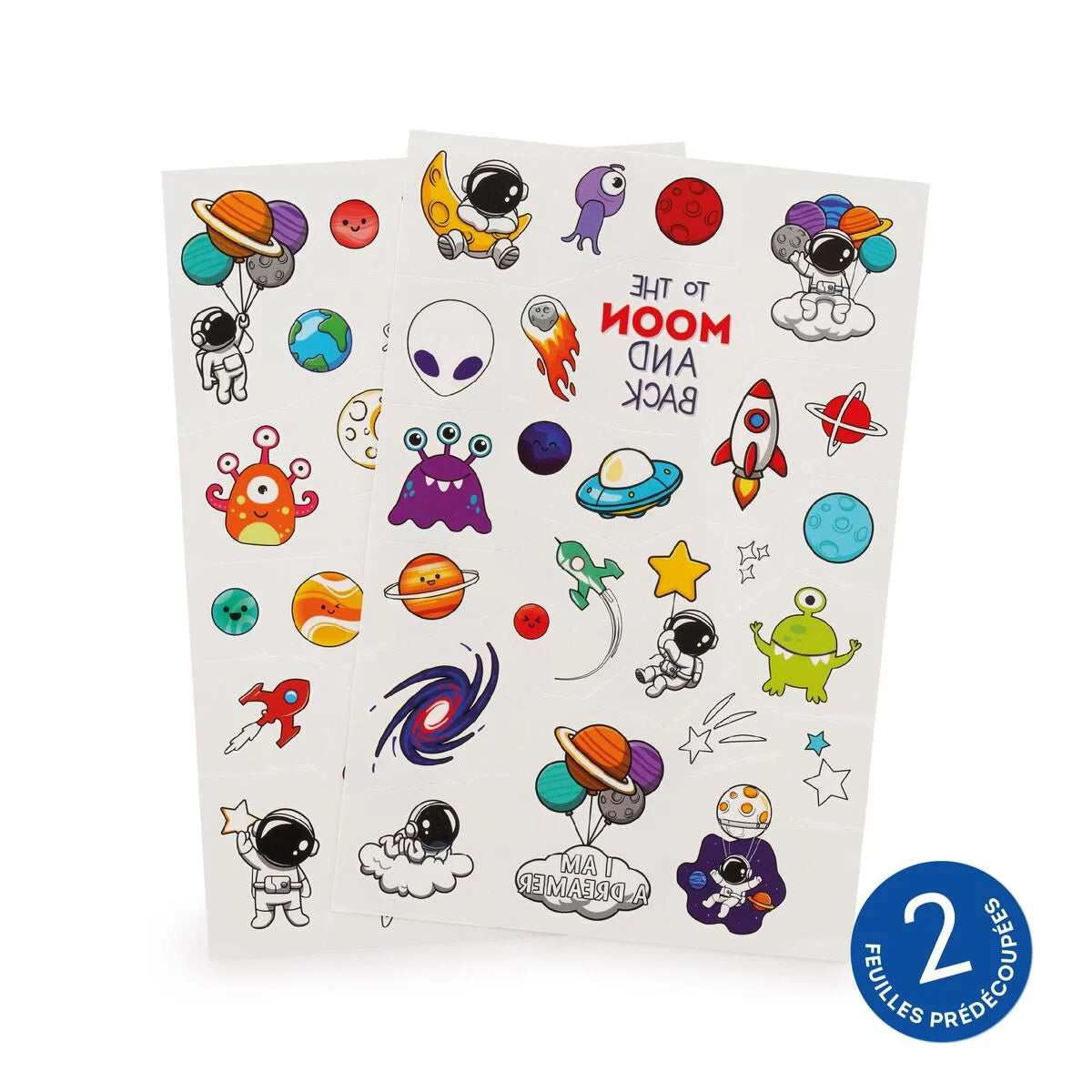 Tatouages Éphémères - Tattoos Espace