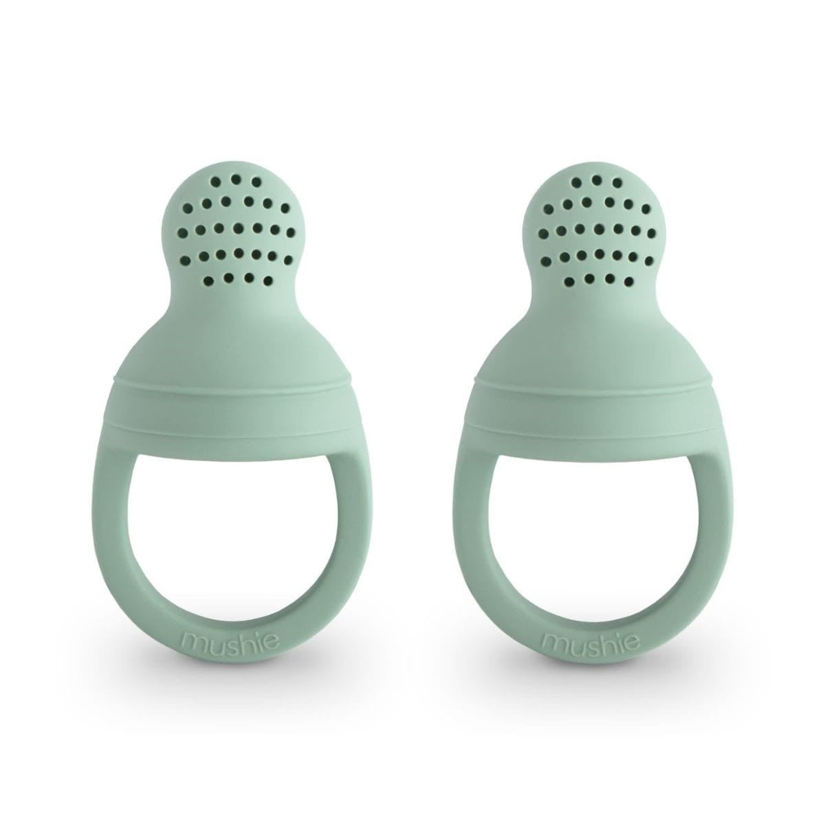 Tétine grignoteuse en silicone lot de 2 – Cambridge Blue