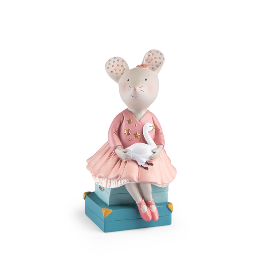 Tirelire souris La petite école de danse