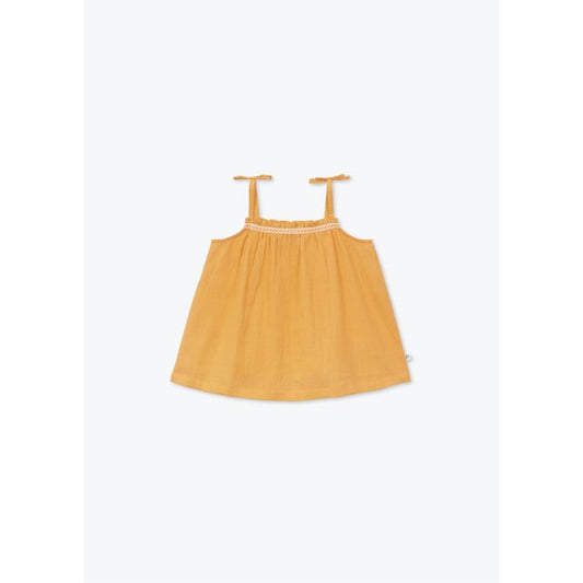 Top Bretelles Voile Uni