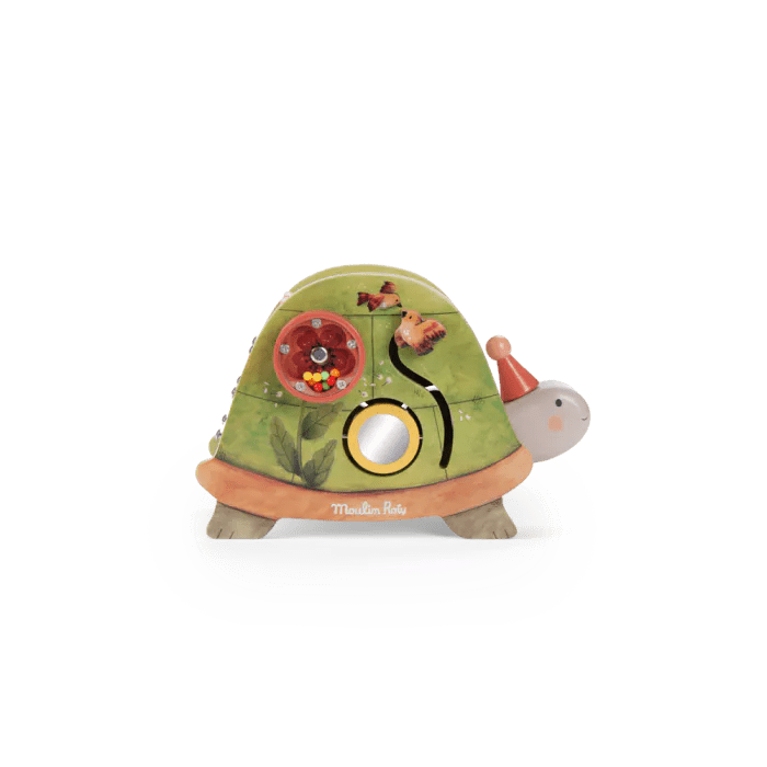 Tortue d'activités Trois petits lapins