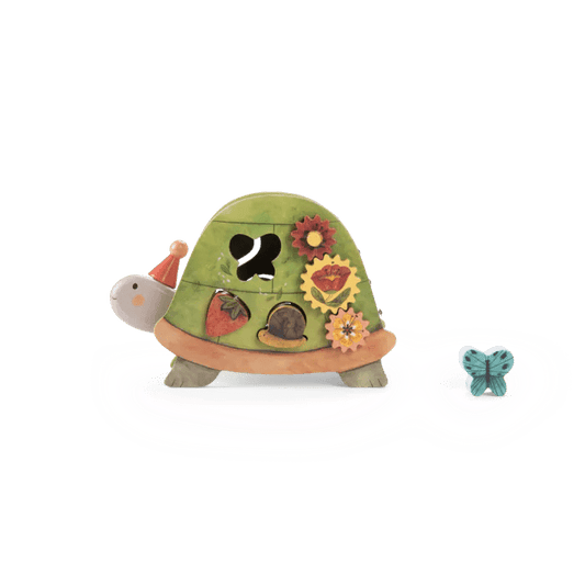 Tortue d'activités Trois petits lapins