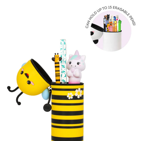 Trousse 2 en 1 en Silicone Abeille « Bee Different »