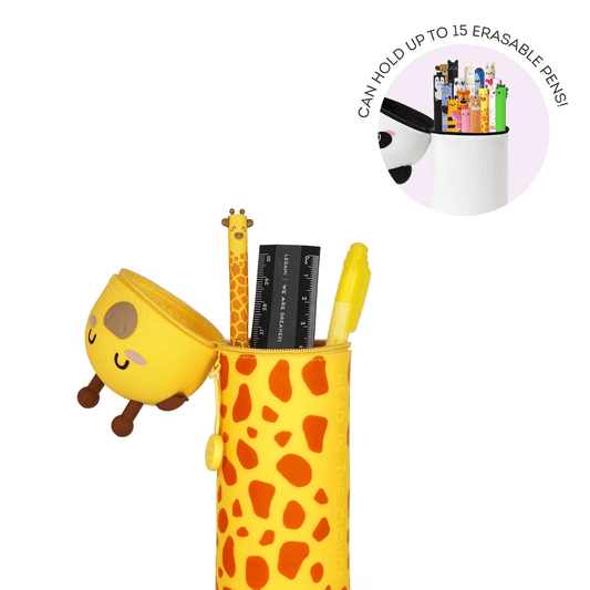 Trousse 2 en 1 en Silicone Girafe « Head In The Clouds »