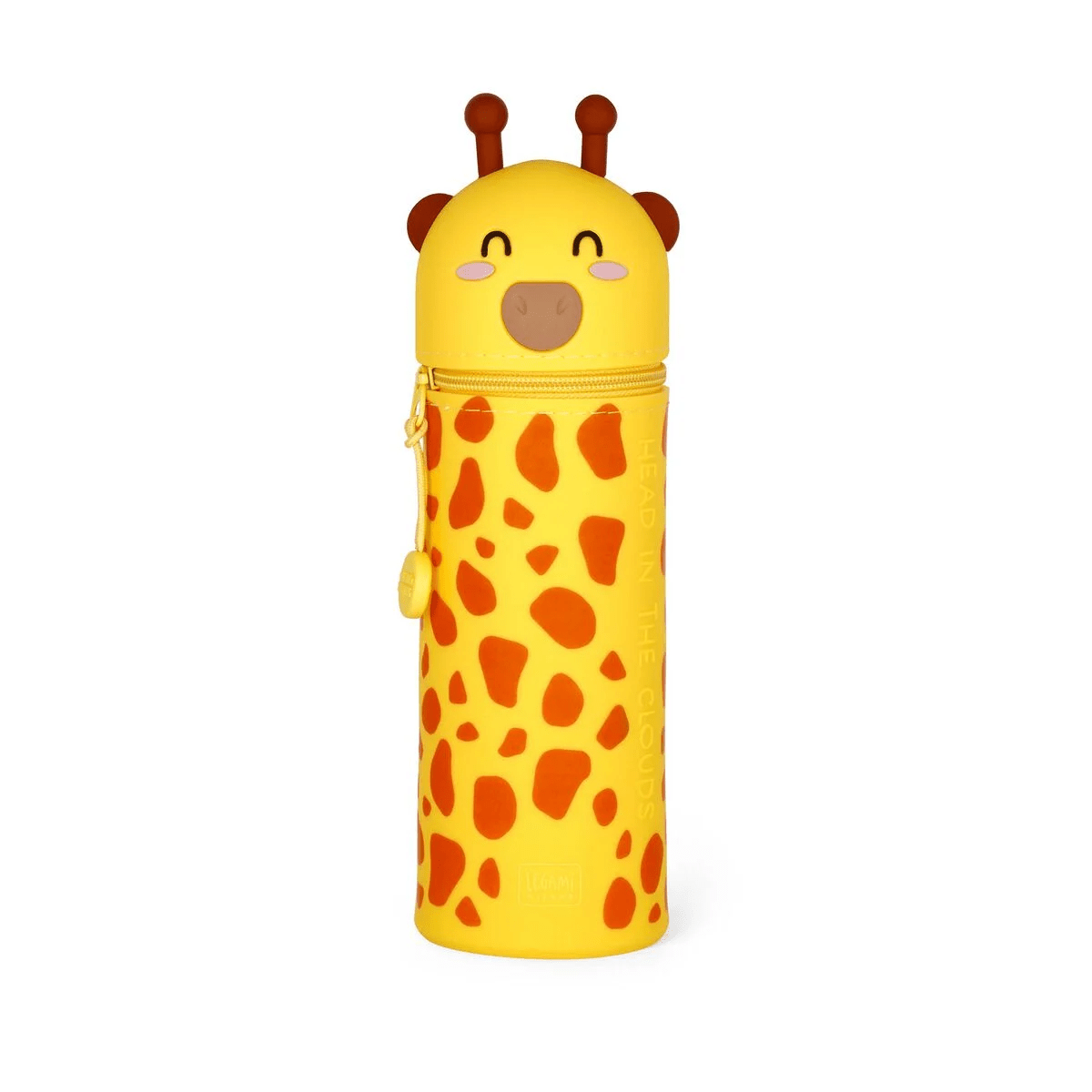 Trousse 2 en 1 en Silicone Girafe « Head In The Clouds »