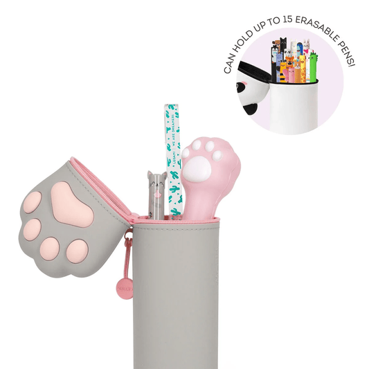 Trousse 2 en 1 en Silicone Kitty
