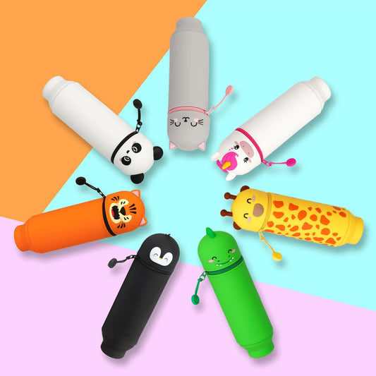 Trousse 2 en 1 en Silicone Tigre « Grrreat Adventures »