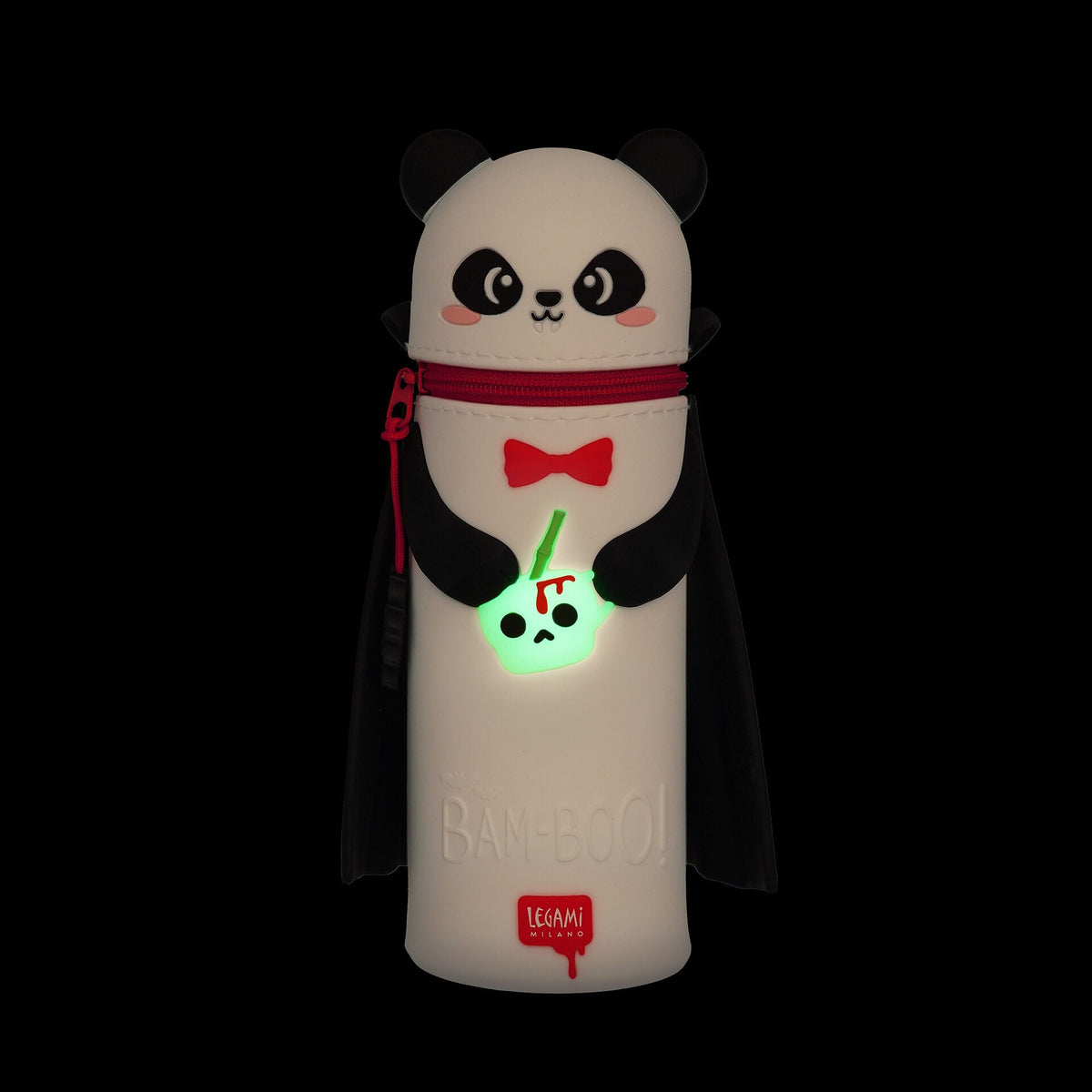 Trousse 2 en 1 en silicone Panda Bam-Boo