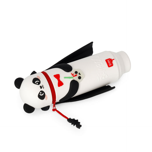 Trousse 2 en 1 en silicone Panda Bam-Boo