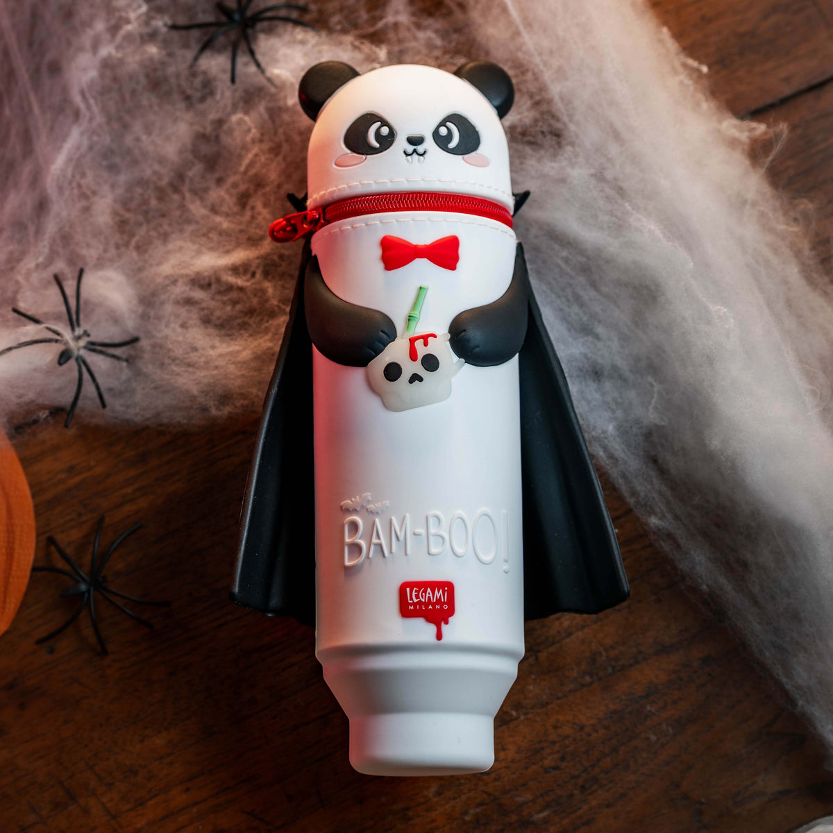 Trousse 2 en 1 en silicone Panda Bam-Boo