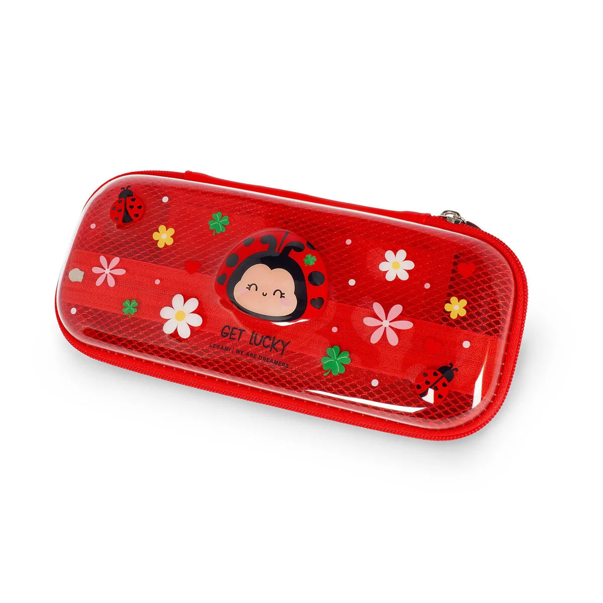 Trousse Transparente Rigide Coccinelle - WonderWow