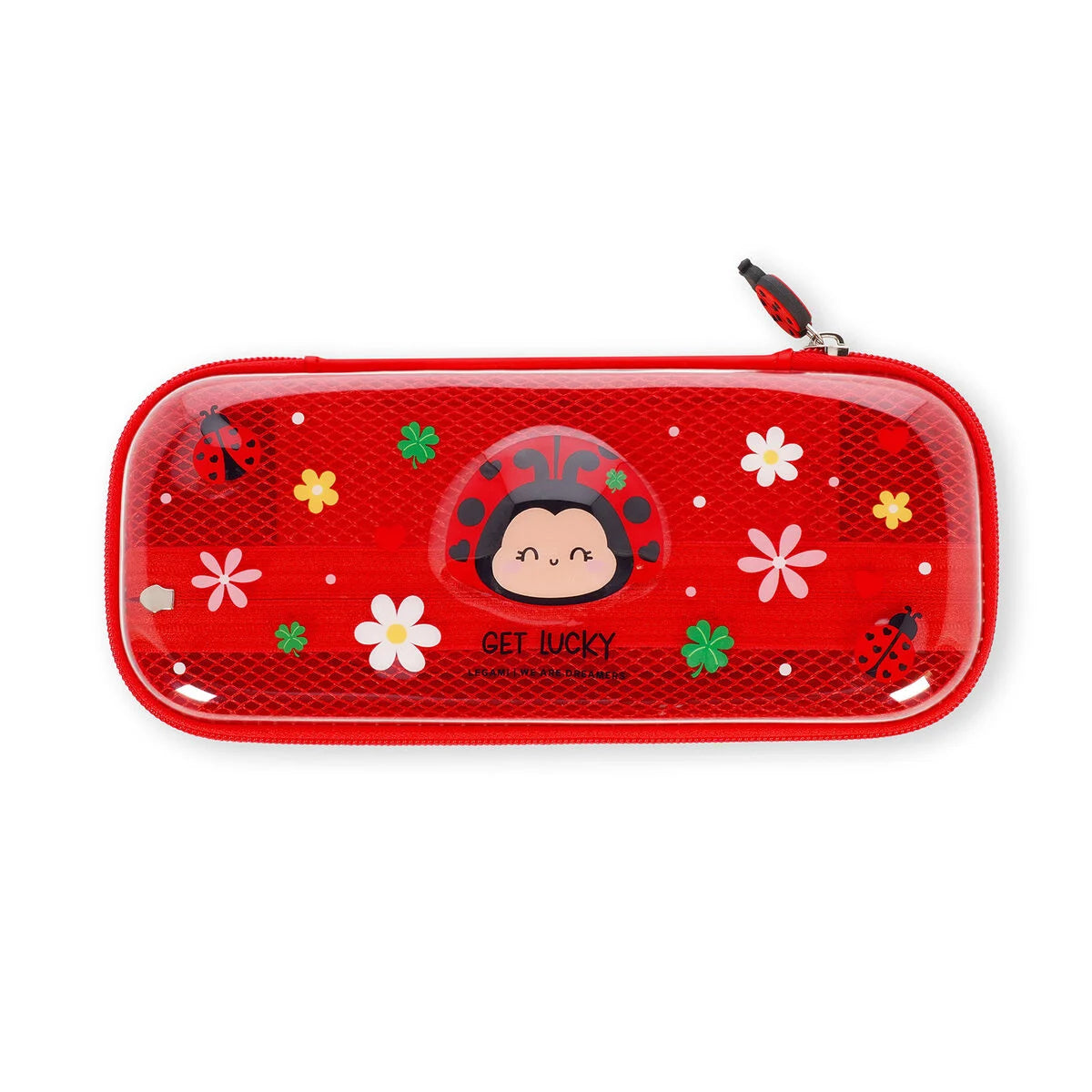 Trousse Transparente Rigide Coccinelle - WonderWow