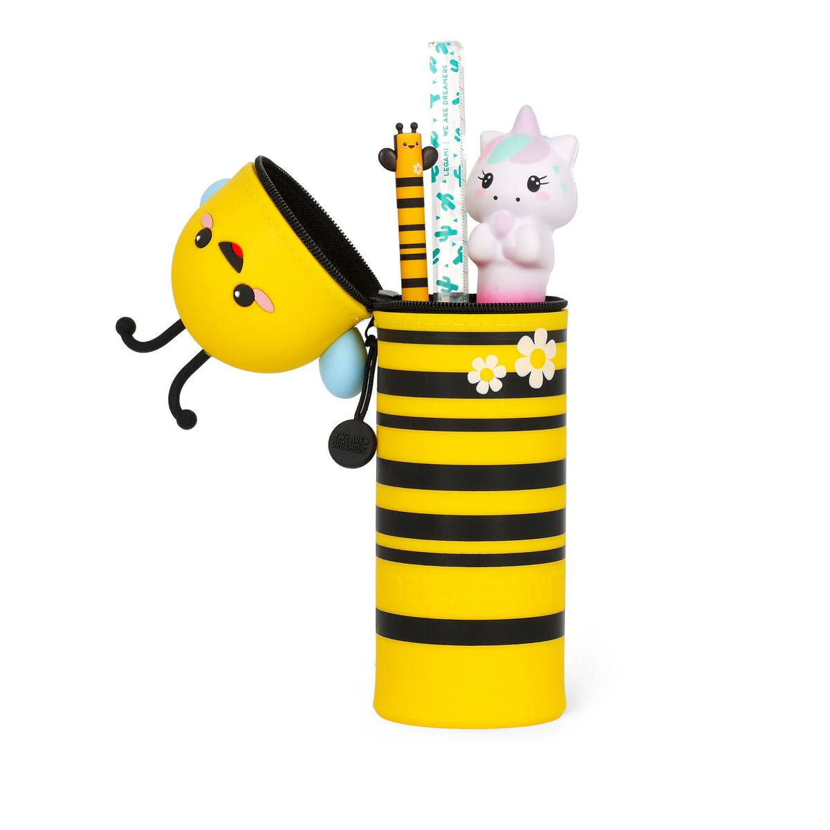 Trousse 2 en 1 en Silicone Abeille « Bee Different »