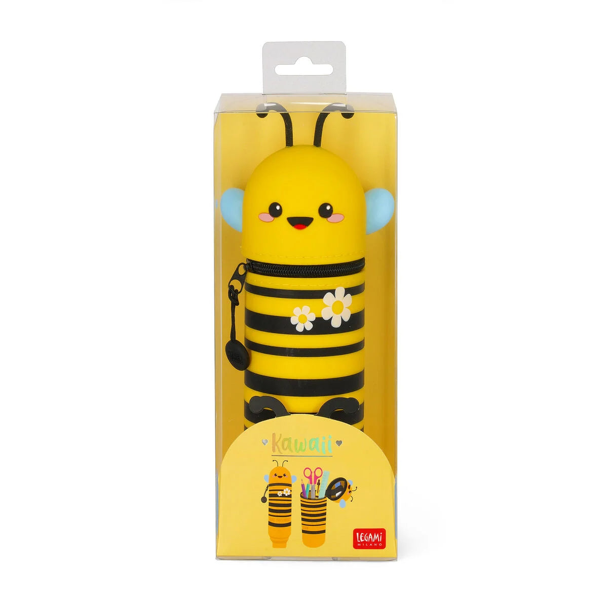 Trousse 2 en 1 en Silicone Abeille « Bee Different »