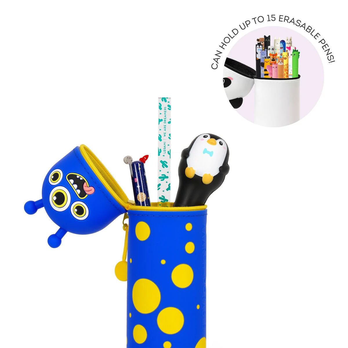 Trousse 2 en 1 en Silicone Monstre « Aaargh-dorable! »