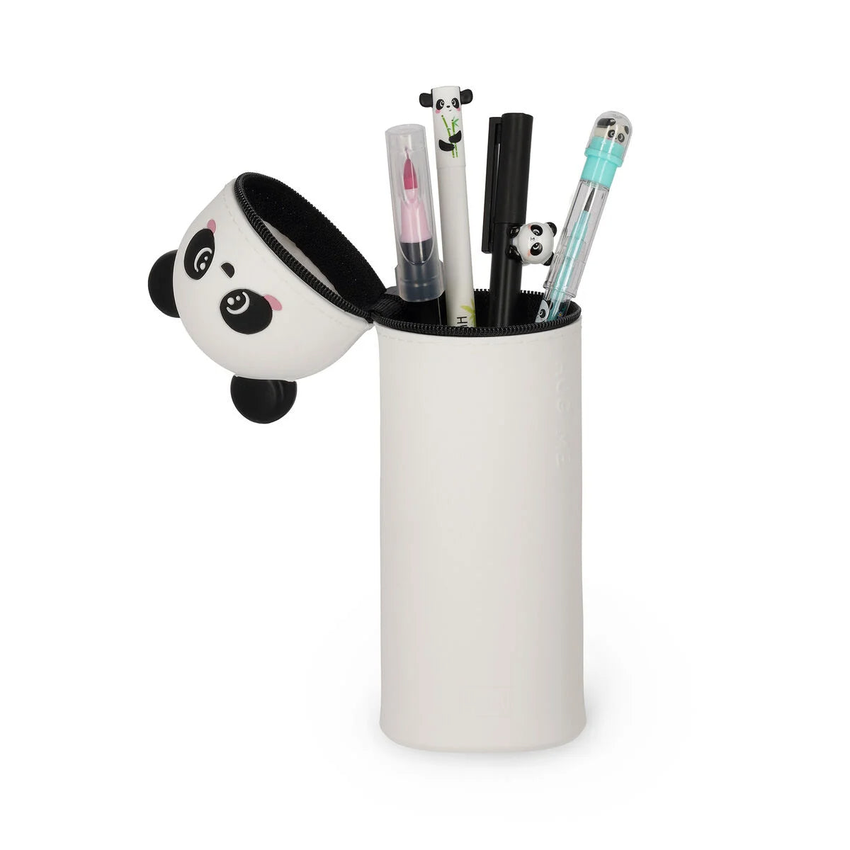 Trousse 2 en 1 en Silicone Panda « Hug Me »