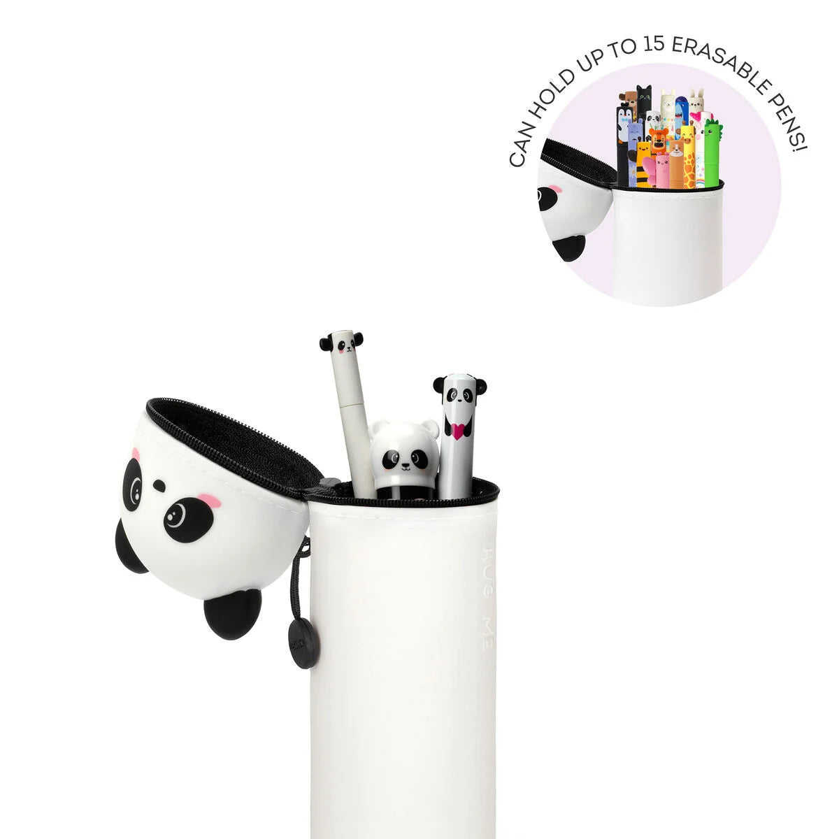 Trousse 2 en 1 en Silicone Panda « Hug Me »
