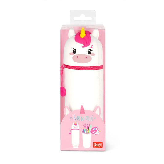 Trousse 2 en 1 en Silicone Licorne « Believe in Magic »