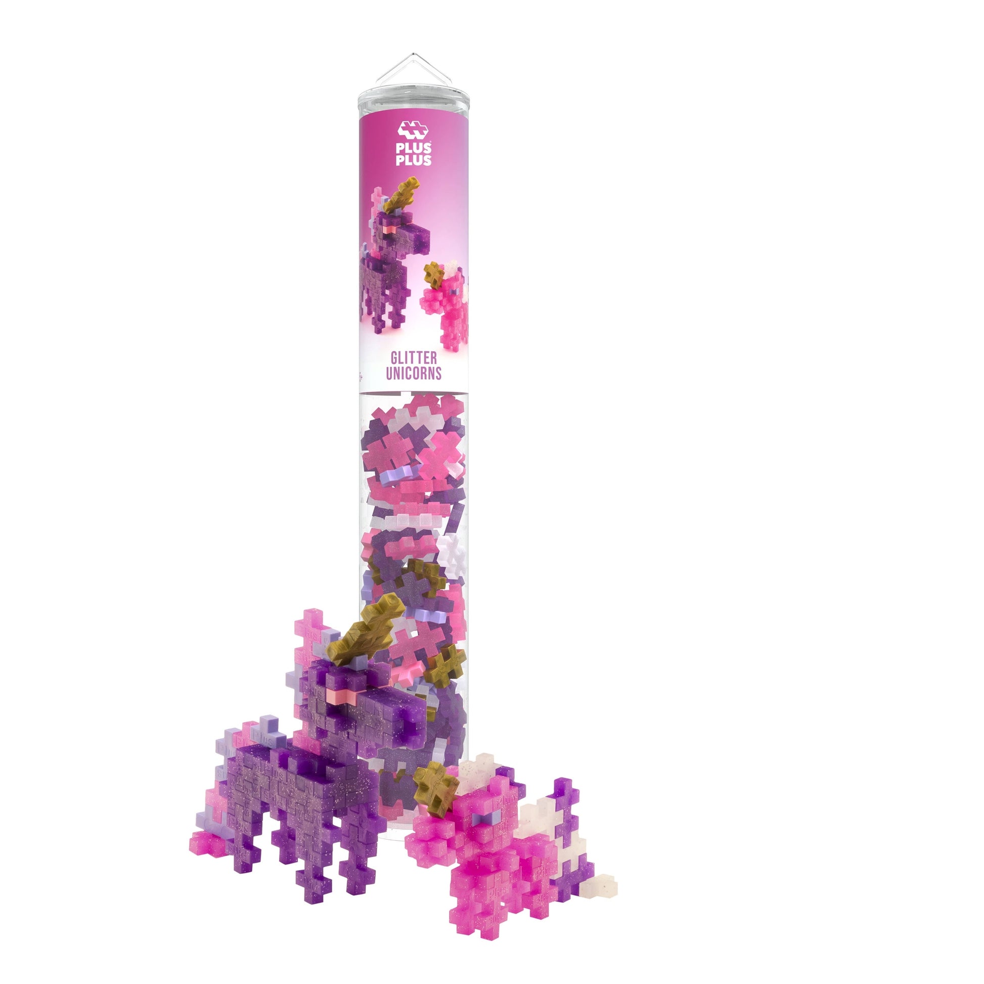 Tube Licorne Paillettes – 100 Pcs