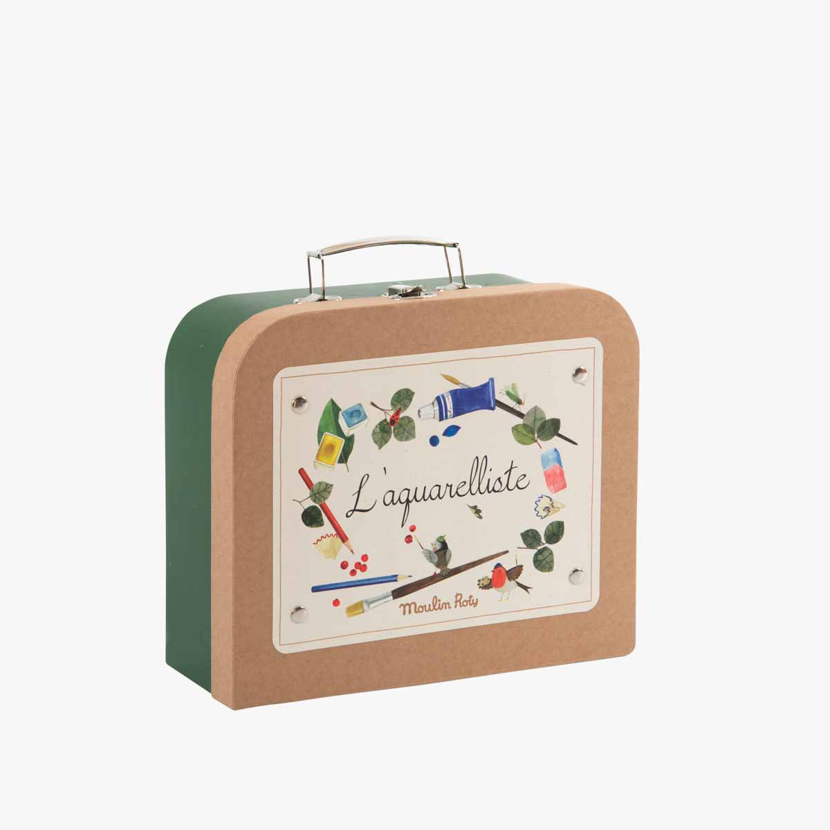 Valise aquarelliste - Le Botaniste - Le jardin du moulin