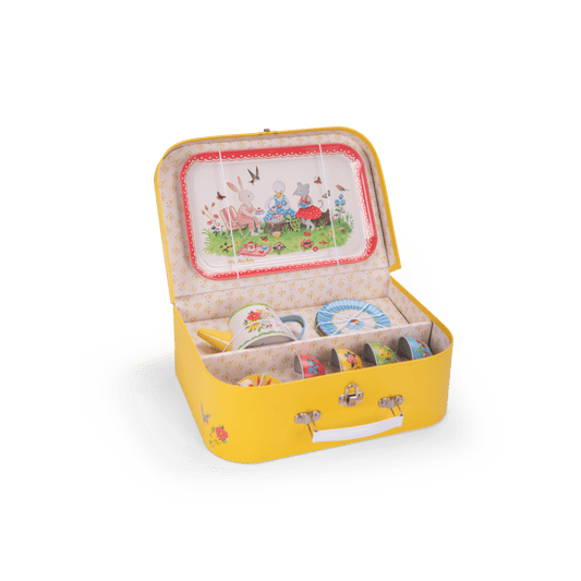 Valise dînette thé métal La Grande Famille