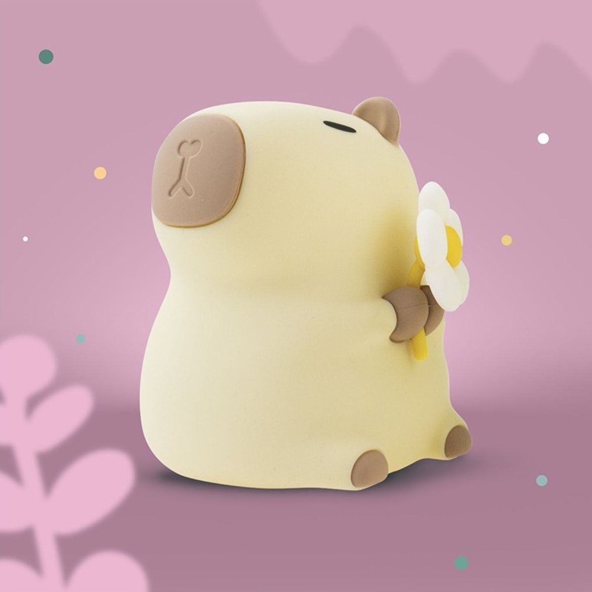 Veilleuse LED Capybara Floriste MARY'S