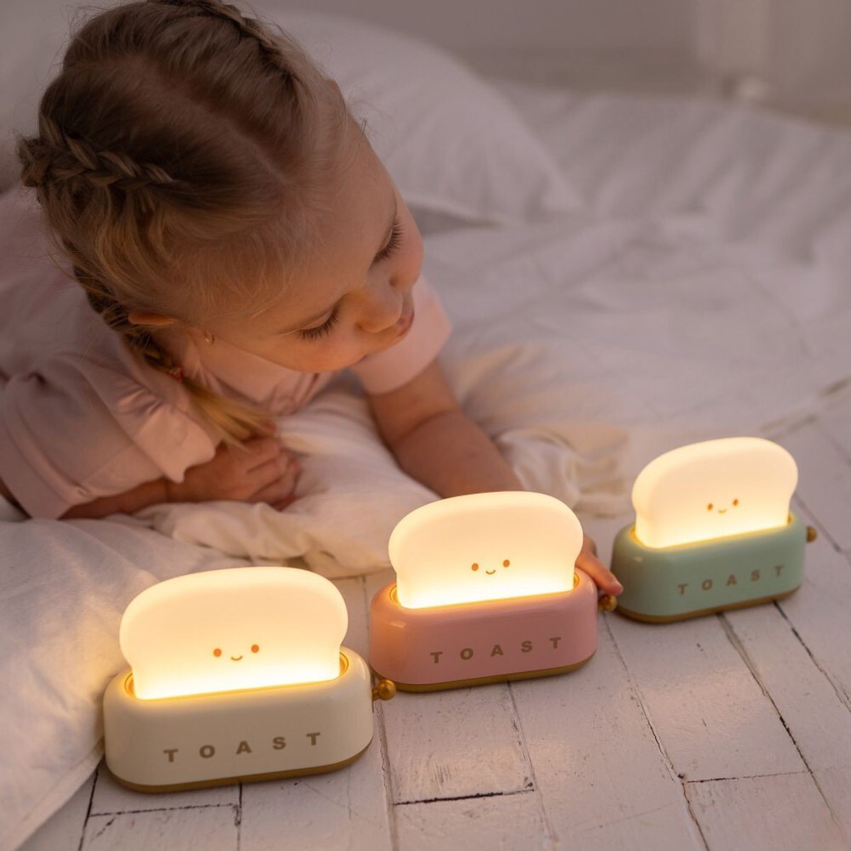 Veilleuse LED – Grille-pain MARY’S – Jaune