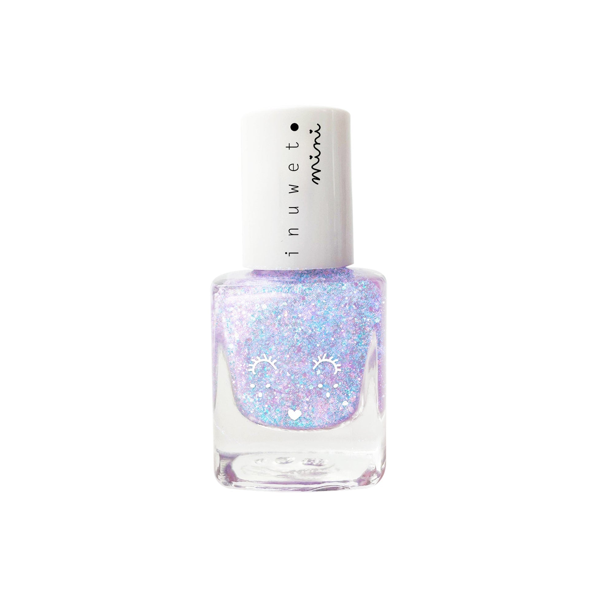 Vernis à l'eau bleu princesse - Parfum vanille