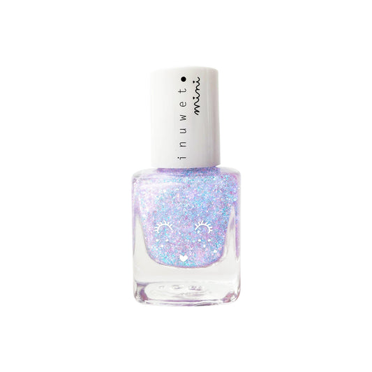 Vernis à l'eau bleu princesse - Parfum vanille