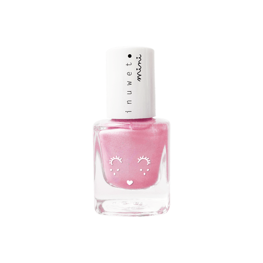 Vernis à l'eau rose poupée - Parfum pastèque