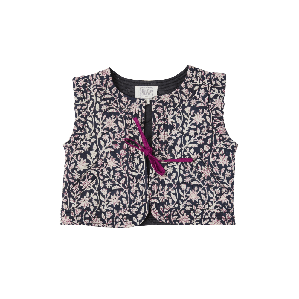 Veste sans manches Cherry - Indigo