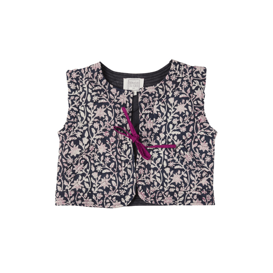 Veste sans manches Cherry - Indigo