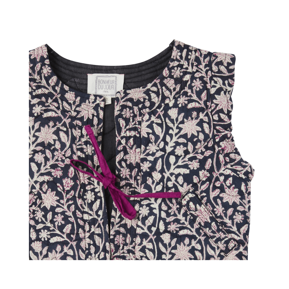 Veste sans manches Cherry - Indigo