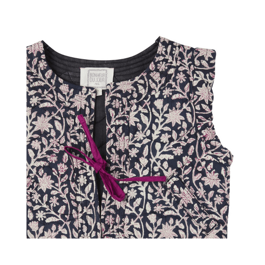 Veste sans manches Cherry - Indigo