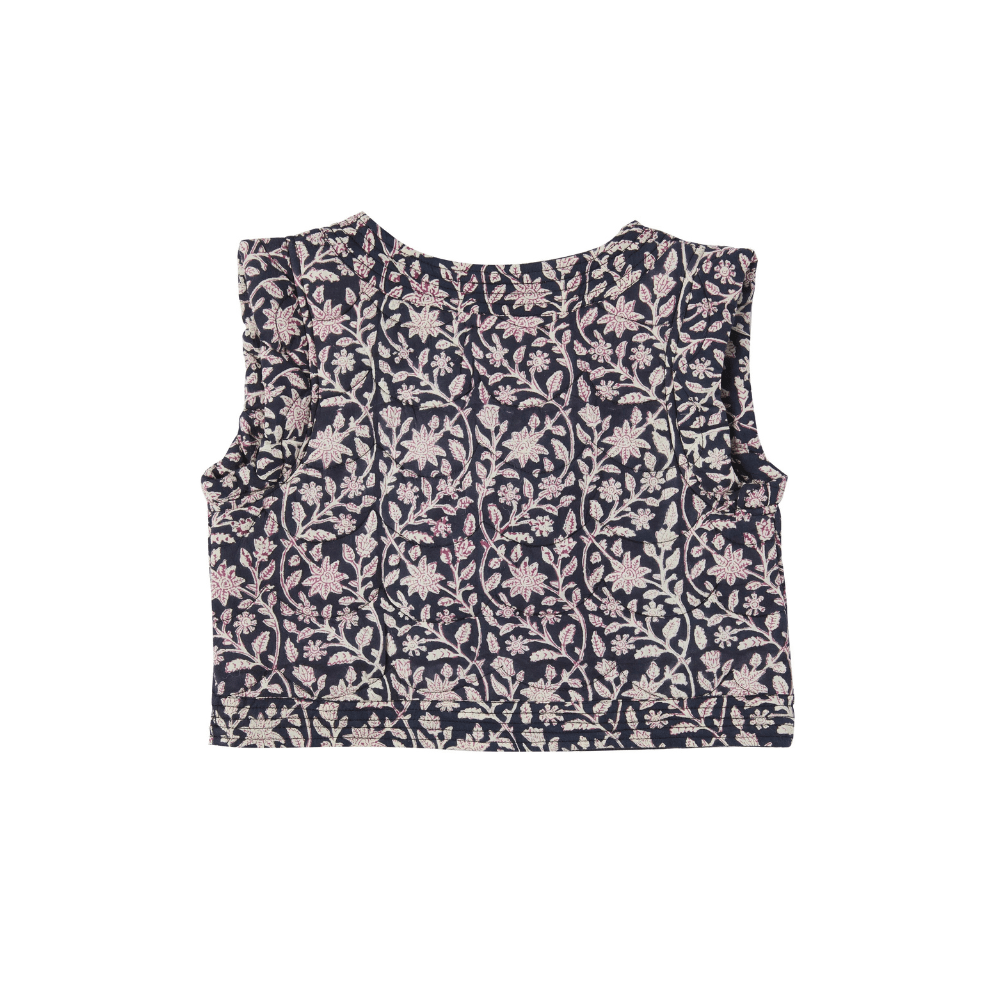 Veste sans manches Cherry - Indigo
