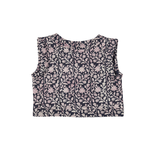 Veste sans manches Cherry - Indigo