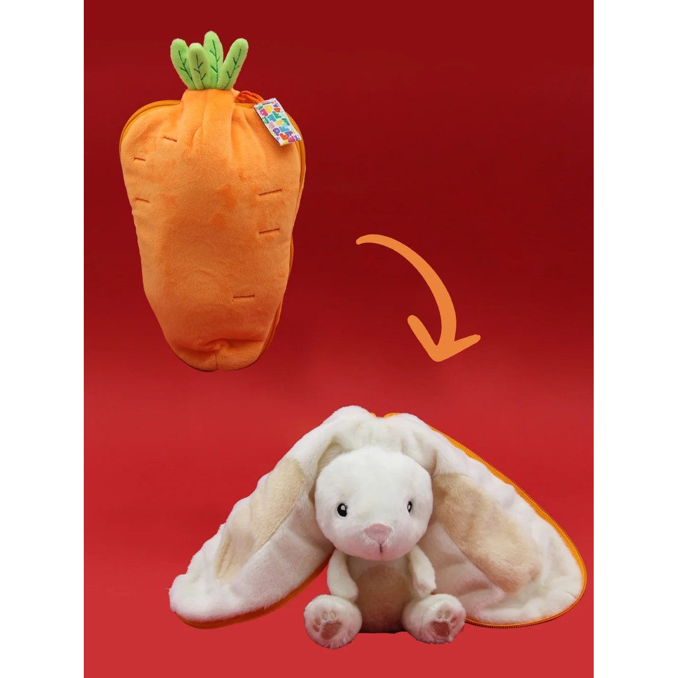 Peluche Gadget le lapin/carotte - Flipetz