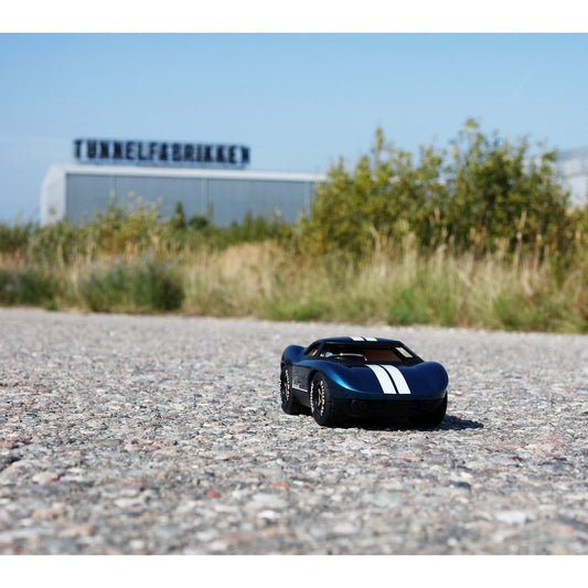 Playforever - Voiture Mini Ken Cash - Bleu/Blanc - L.17,40cm