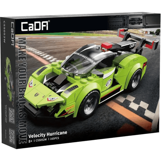 Jeux De Construction Voitures 1:32 - Velocity Hurricane - 165pcs