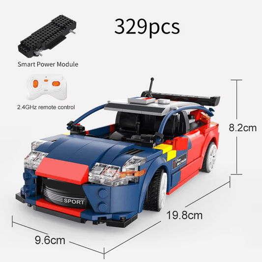 CADA - Voitures 1:20 - Smart Chassis - Citroën C4 WRC 2008 - 329pcs
