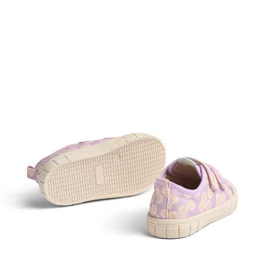 Sneaker Bobbie lavender daisies