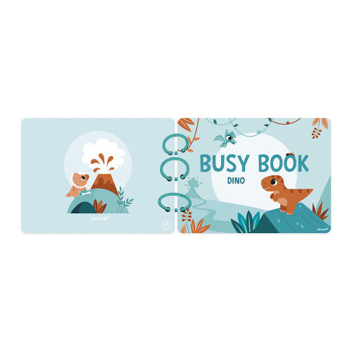 Busy-book Dino en carton