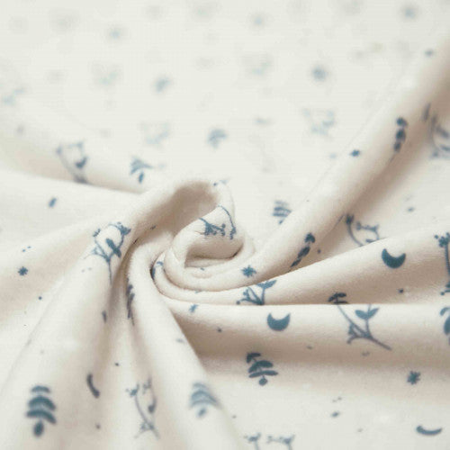 Couverture doudou lapin Crème