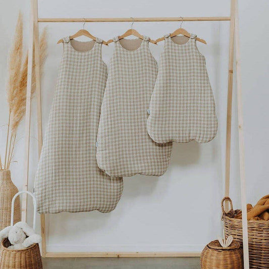 Gigoteuse vichy galet 0-6 mois