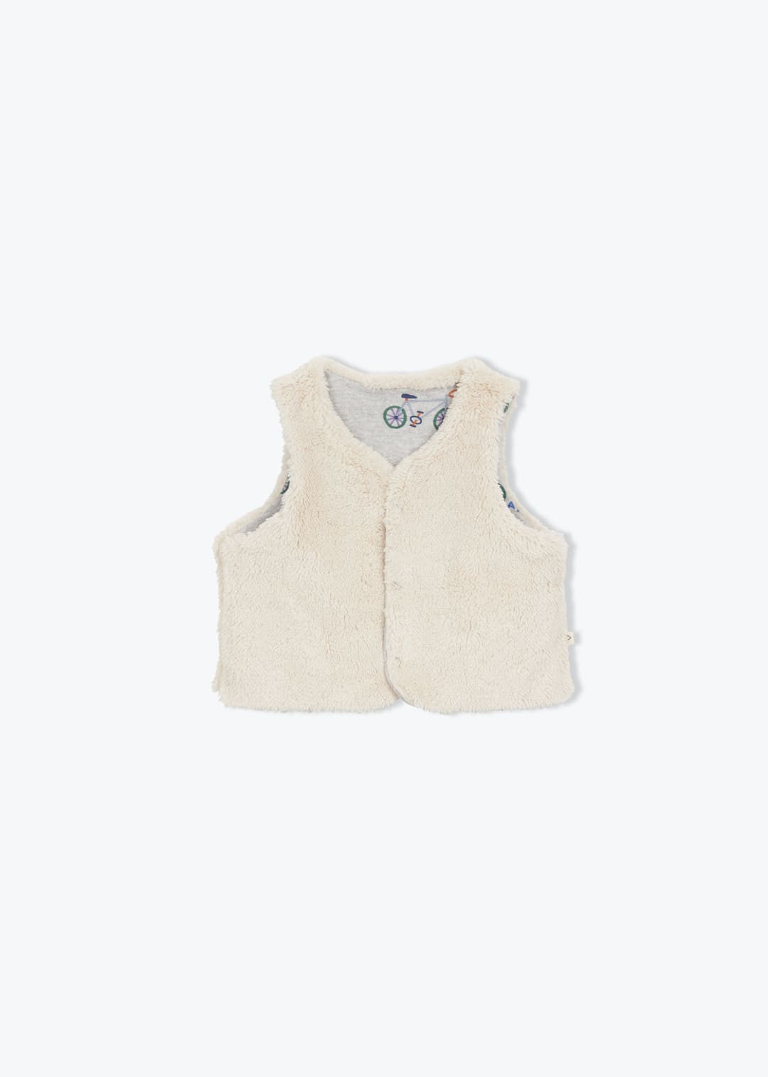 Gilet bébé réversible Bicyclettes Sherpa