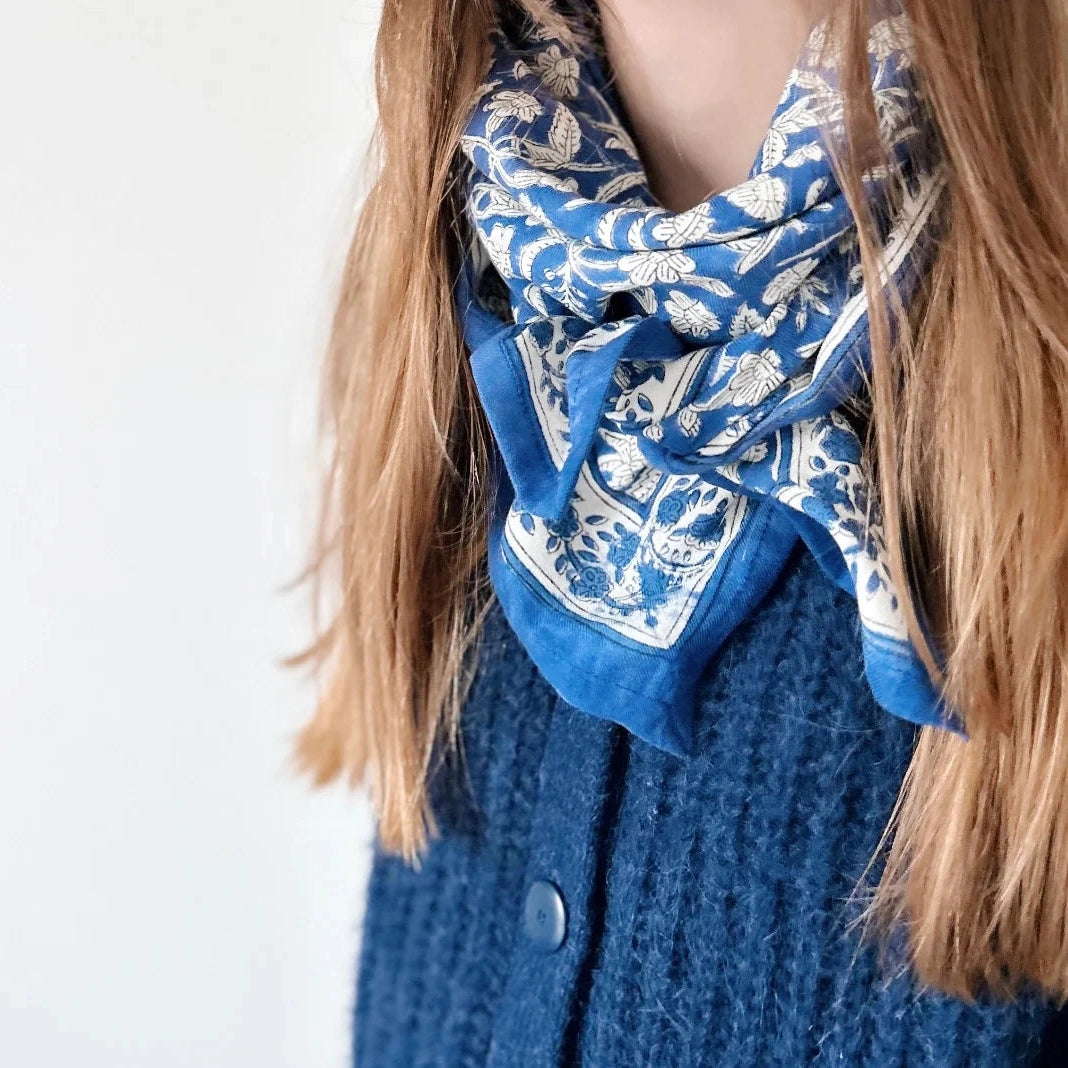 Foulard Adulte Santorin 100 cm